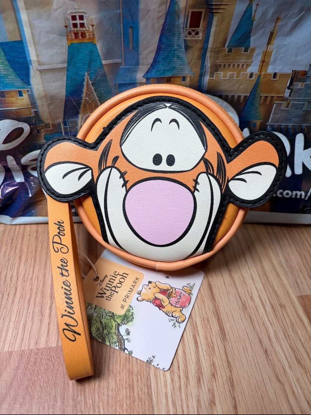 Disney Tigger Coin Purse Wristlet Primark Exclusive New with tags